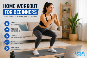 Home Workout for Beginners: Easy Exercises to Get Fit