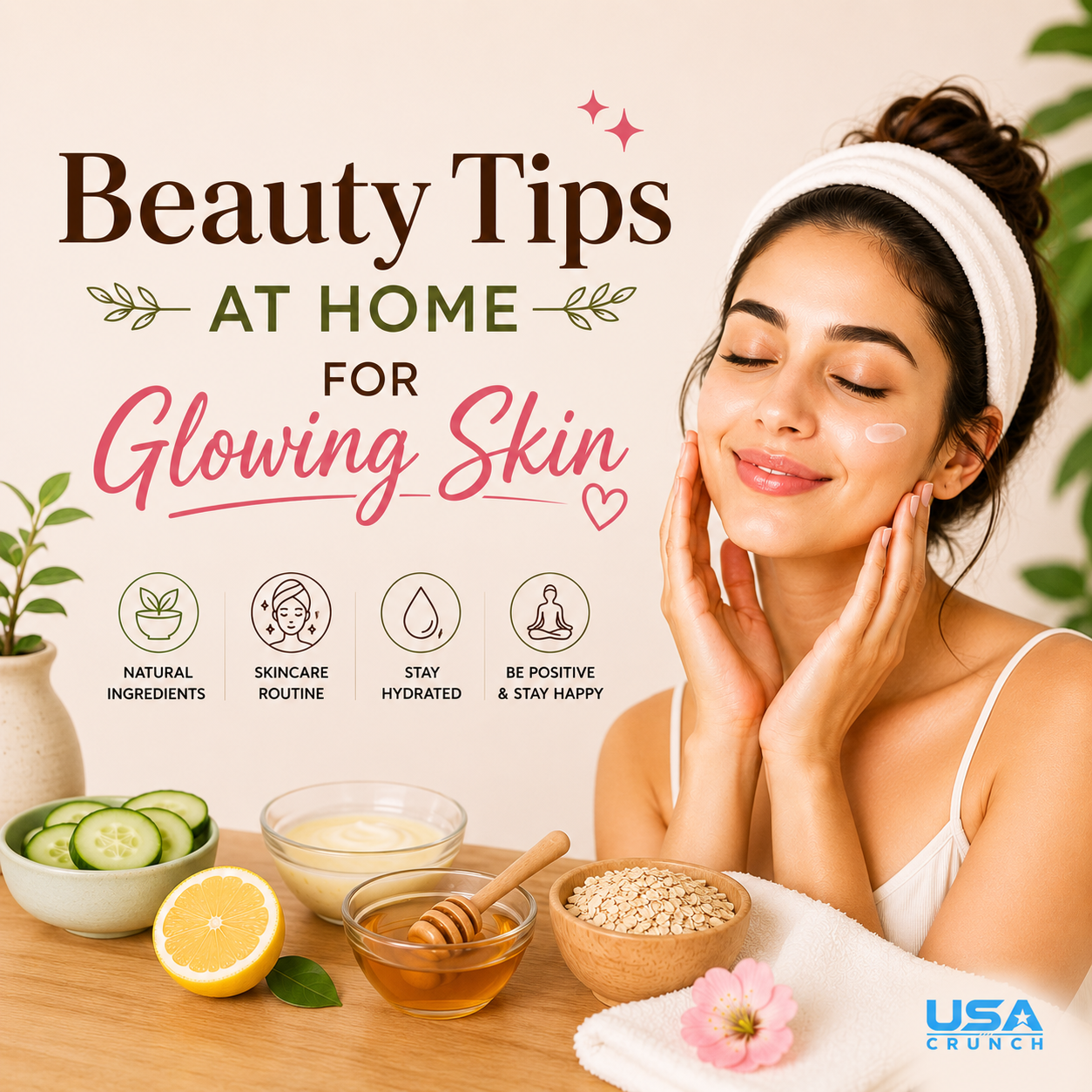 Beauty Tips at Home for Glowing Skin: 15 Easy Secrets