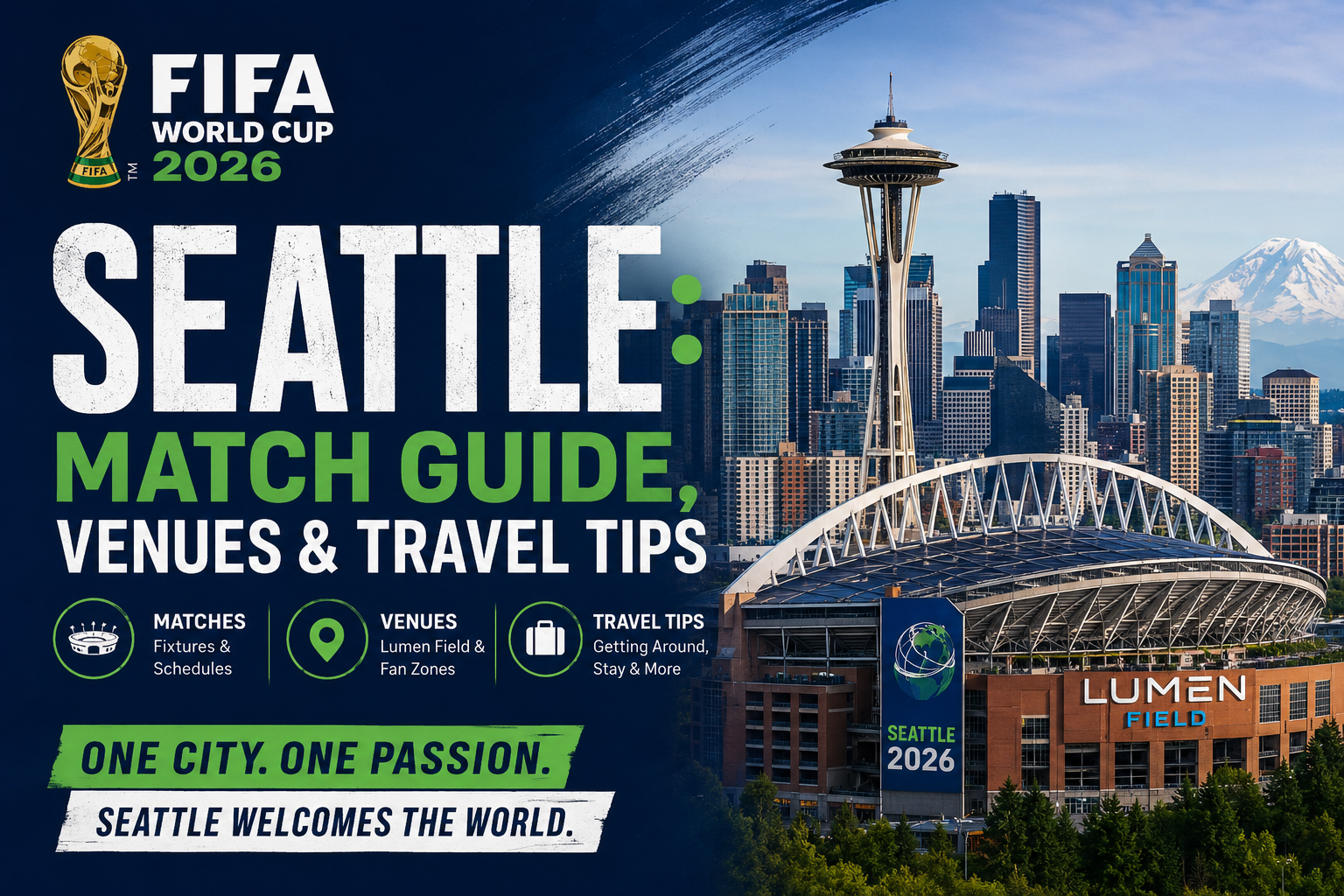 FIFA World Cup Seattle: Match Guide, Venues & Travel Tips