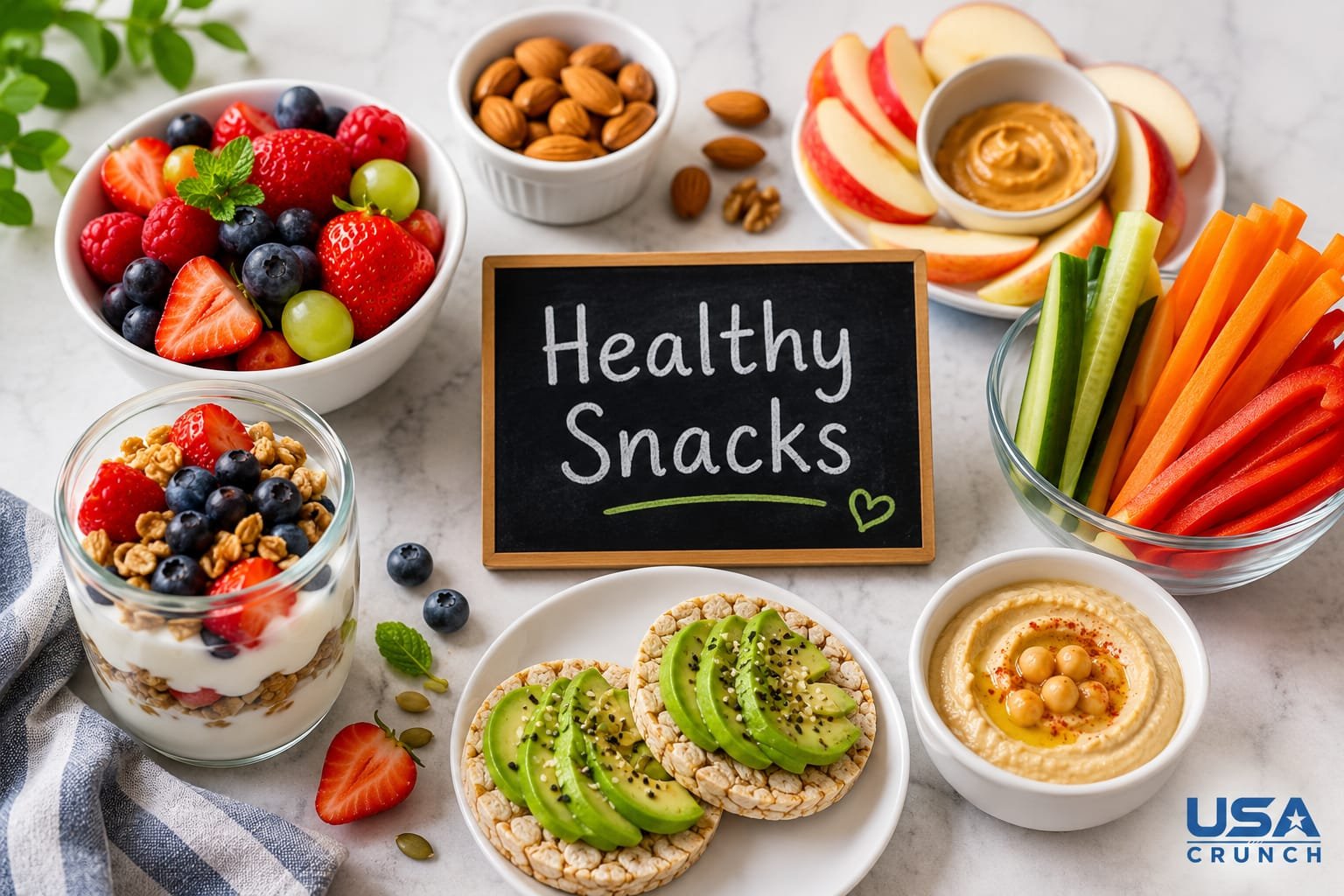 Healthy Snacks: Easy Ideas for Smart Everyday Eating